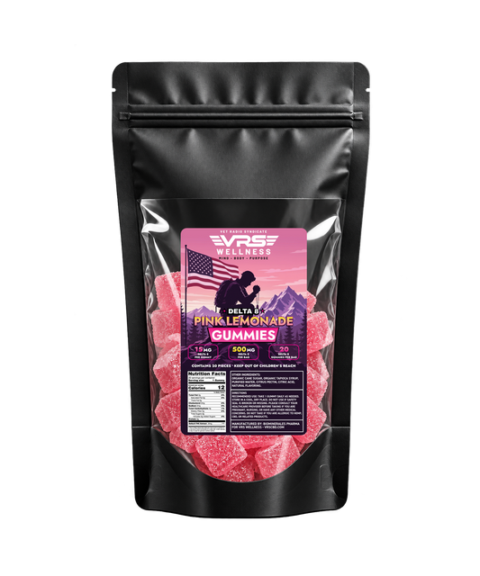 Delta 8 Pink Lemonade Gummies